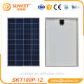 2017 neue produkt marke solar panel 100 watt in poly material